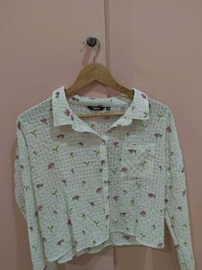 Crop Floral Jacket 🎀