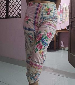 Floral Print Palazzo Pants