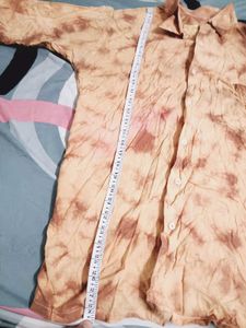 Men's Tie-Dye Short Sleeve Shirt