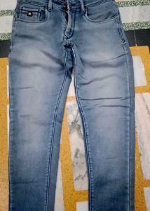 Men's Light Blue Slim Fit Jeans