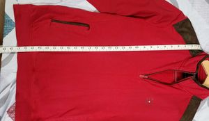 octave men's 1/4 zip  fleece sweatshirt