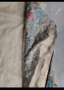 heavy embroidery organza dupatta brand new