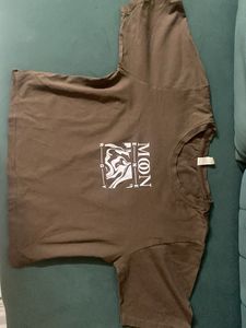 Brown Graphic T-Shirt #1