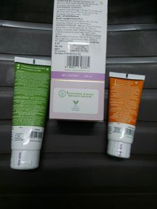 Sunscreen.moistriset .hair oil