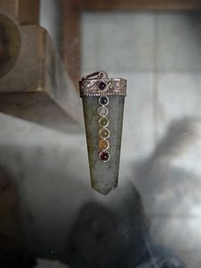 Green Aventurine crystal Gemstone Pendent
