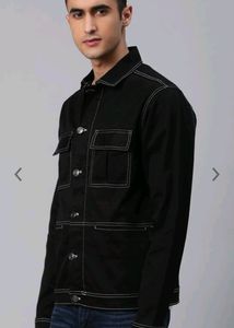 Black Tranding Denim Unisex Jacket 🧥
