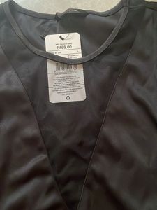 Chic Black V-Neck Top