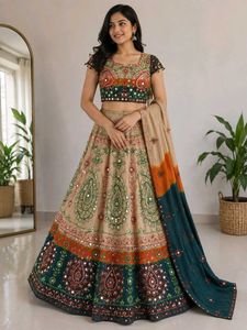 Embroidered Lehenga Choli Set