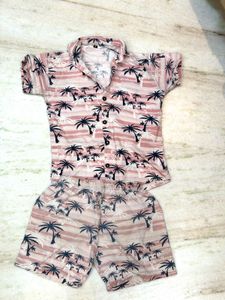 kids set shirt and shorts trending