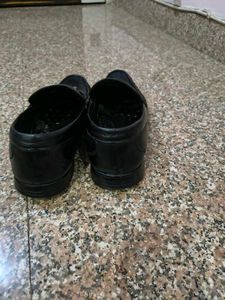 Classic Formal Black Leather Loafers