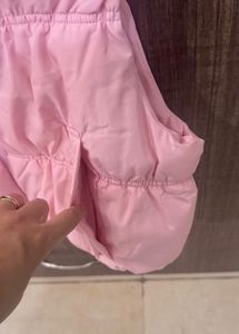 Pink Puffer Vest - Stylish &amp; Comfy