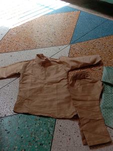 baby boy Mint Green Kurta Set
