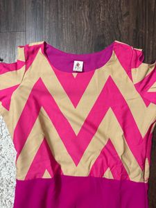 pink ethnic gown