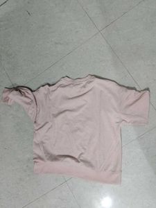 Light Pink Floral Graphic Sweatshirt