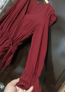 Maroon Color Top For Girl &amp; Woman 36 Bust