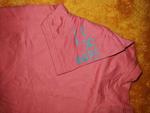 Coral Pink Graphic T-Shirt
