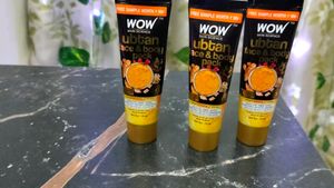 COMBO OF 3 WOW UBTAN FACE AND BODY PACK