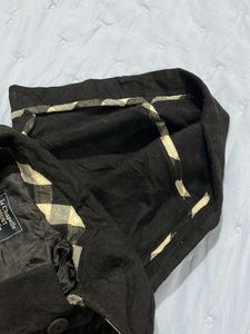 Classic Black Duffle Coat