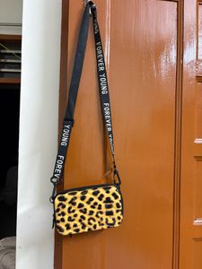 Stylish Leopard Print Crossbody Shoulder Ba