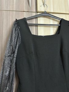 URBANIC Sparkle Sleeves DRESS