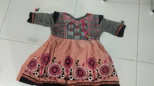 Embroidery Girls kedia garba dress