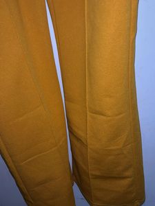 Mustard Yellow Flare Pants