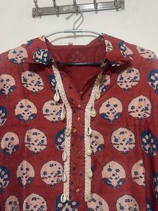 short kurta with beads
