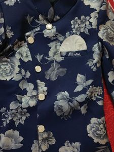 Floral Print Ethnic Jacket