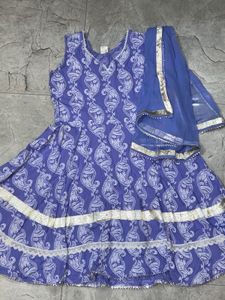Lavender Kurta Palazzo Set