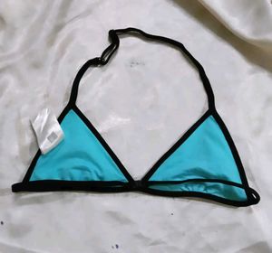 Tropical Palm Print Bikini Set