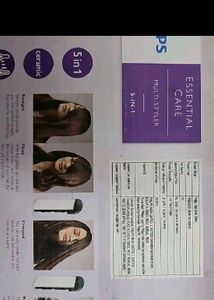 Philips Hair Curler-Straightener Set