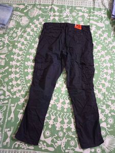 Snitch Black Cargo Pants