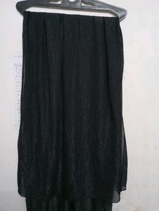 Blue and black hijab for girls.
