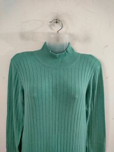 Sea Green Casual Dresses (Women's)