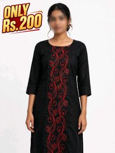 black kurti