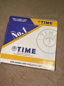 TIMES Cue Cards For Vocabulary