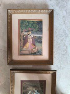 Framed Indian Miniature Painting
