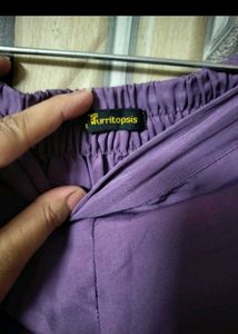 Purple Kurta bottom set
