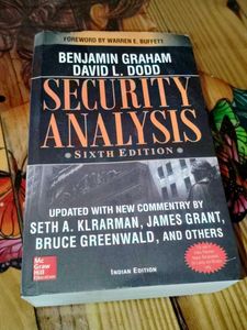 Benjamin Graham Security Analysis Trading Book