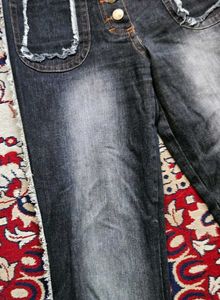 Paranoia Flare dark wash Denim jeans