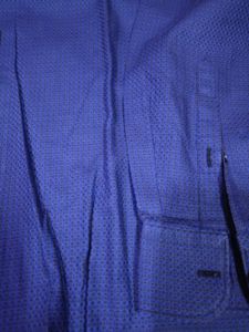 Blue Cotton Shirt