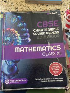 CBSE Mathematics Class XII Solved Papers