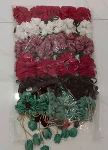 set of 12 Premium tulip scrunchies