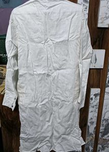 White 🅰️Cotton Kurta