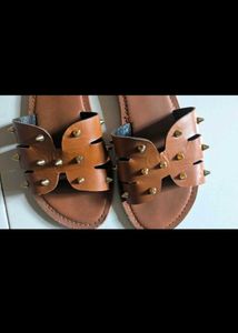 Studded Slide Sandals