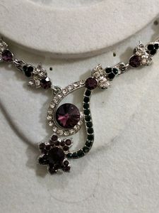 Multicolored Stone Neckpiece Wear Only Once