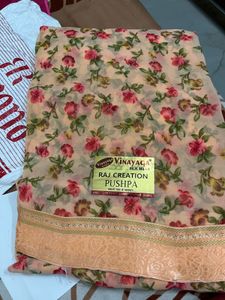 Floral Printed Dress Material