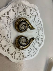 Vintage Inspired Spiral Earrings