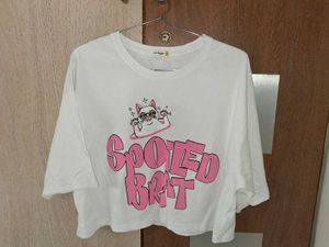 Spoiled Brat Cropped T-Shirt