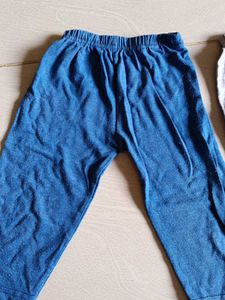 Kids' Cozy Blue &amp; Gray pants